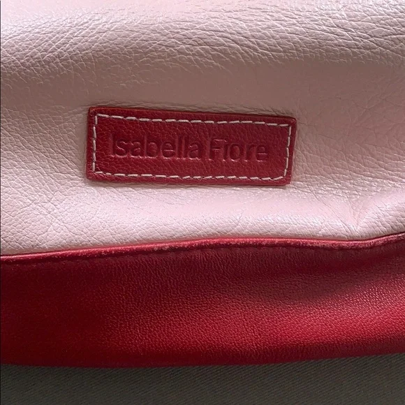 Isabella Fiore Red and Pink Floral Bag - Picture 5 of 11